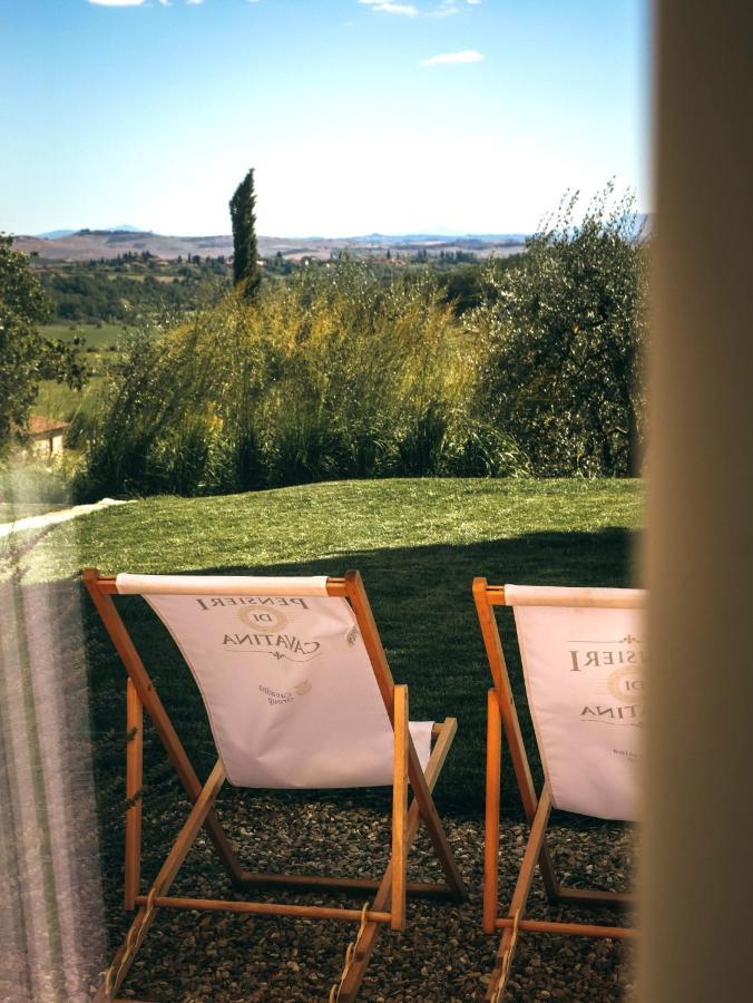 Villa Pensieri Di Cavatina Castelnuovo Berardenga Exterior foto